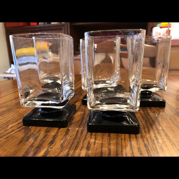 Mid Century Black base Drink-ware - Picture 2 of 8